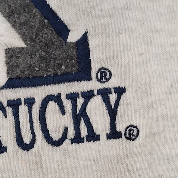 Vintage University-of-Kentucky Sweatshirt 2XL 27x27 Crop USA - Picture 15 of 16